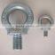 Fastener U.S.type eye bolt and nut, steel lifting eye bolts