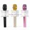 2016 mini bluetooth speaker Micgeek Q9 Funny Mobile Phone Karaoke mini microphone for samrt phone