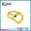 Gold custom engraved logo metal shoe accessories shoes buckle