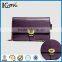 Rolling antique brass metal thumb handbag turn lock for wallet