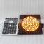 300mm Epistar LED solar powered blinking led lights traffic warning light