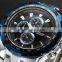 CURREN Blue Analog Stainless Steel Strap Quartz Elegant Military Sport Men Watch