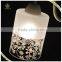 Unique Glass Shade Ceiling Lamp Hotel Decorative, E14 Light Source Ceiling Lamp