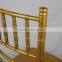 Steel Chiavari Tiffany Wedding Event Chair--gold color,thickness:1.2mm steel