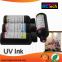 LED UV ink for Epson DX5/DX6/DX7, printing for hard & soft material