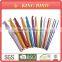 Colorful metal crochet hook DIY craft knitting needles metallic crochet hook