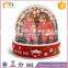 Factory Custom made best home decoration gift polyresin resin plastic photo snow globe kit