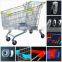 supermarket trolley/shopping cart/wheelbarrow