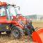 Qingdao Everun 1.2 Ton Compact Snow Bucket Wheel Loader With CE Approved