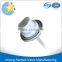 insect killer aerosol valve with silver lacquered mounting cup