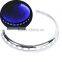 ABS Brake Rotor Covers LED Ring Of Fire Blue For Honda Goldwing GL1800 01-14 06