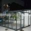 New style deluxe agricultural backyard homely glass greenhouse with aluminium frame HX97226WG