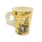hot drink paper cup with handle coffee cups