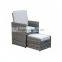 Cushioned Garden Patio Furniture Outdoor Dining Table Cube Set