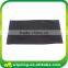 High stretchy black wide headband for men