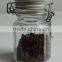 Glass storage jar for cooking spice