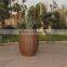 Pineapple Aluminum Hamper Outdoor Furniture Rattan Storage Boxs