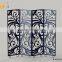 Interior decoration cheap art screen classical design metal folding screen