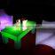 inflatable sofa with led light/garden led sofa