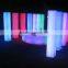 Plastic rechargeable luminous night club outdoor pillar/club light