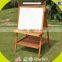 2017 wholesale kids wooden double sided ease portable children wooden double sided easel best wood double sided easel W12B104