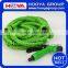 Extensable elastic garden hose, water hose with pistol 7 functions