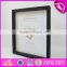 Wholesale home decoration black wooden cheap picture frames W09A006