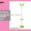 Unique coat stand with umbrella display holder, colourful metal coat rack
