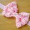 The little girl's like most cute delicate and colorful bow headband