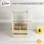 unfinished 4 bottles beer storage crate wooden wine crate