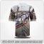 Custom sublimation breathable crew shirts racing team wear