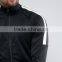 Wholesale Best Price High Quality New Design Durable Raglan Sleeves 100% Polyester Jersey Black Casual Men Jacket