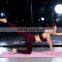 fancy seamless ladies yoga suit