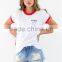 Don't Worry Be Happy Youth plain white 100 cotton printed Tee customized whoesale with cheapest price