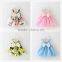 Names of OEM fashion design small girls dress with big bowknot appliqued kids fashion clothes games