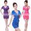 custom big discount sexy chantilly slim-fitting airline uniform of women wholesale in China