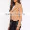 Latest Notched Collar Asymmetric Zip Woman Jacket Fashion Women Coats