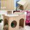 Hot selling china new fashion solid wood pet bed house wood pet doghouse for dog