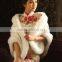 Faux Fur Wrap Cape Shawl For Women's Wedding Dresses