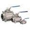 Stainless Steel Sanitary 3pc Ball Valve