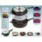 double pan cooker/double fry pan/ bouble steam pan