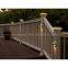 Easy install eco-friendly wpc wood plastic composite fence from honhyuan china