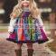 mustard pie flutter sleeve floral custom boutique kids frocks