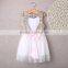Well dressed sequins baby dress wholesale baby girl party wear dress children clothes manufacturer