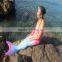 Kids Girls Swimmable Mermaid Tail Sea-maid Swimwear Princess Fancy Costume