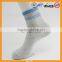 custom plain color jacquard high quality cotton/polyurethane socks