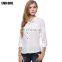 2015 women casual blouse designs,fashion elegant blouse,white blouse