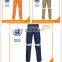 Provide OEM service Mens 100% Cotton Blue Wear Work Trousers