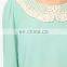 CHEFON Elegant fashionable lace collar new fashion design only ladies blouse design image