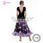 M-100 dance clothing ballroom one-piece dress flower